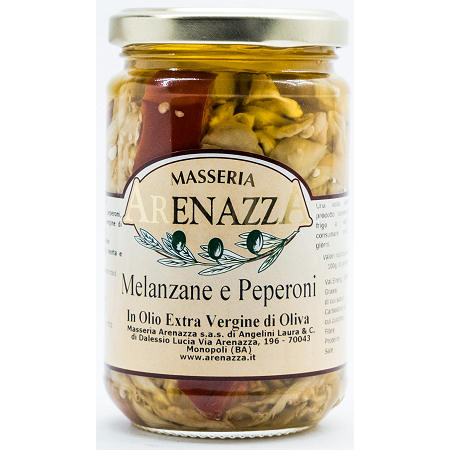 Melanzane e peperoni 314 gr