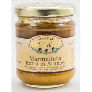 Marmellata extra di arance 212gr.